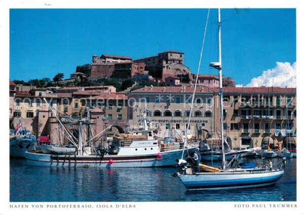 Portoferraio Toscana Hafen Porto Boote
