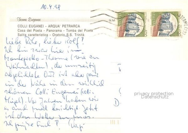 Arqua Petrarca Colli Euganei Casa e Tomba del Poeta Or – Bild 2