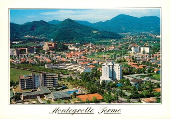Montegrotto Terme Veduta Aerea Fliegeraufnahme