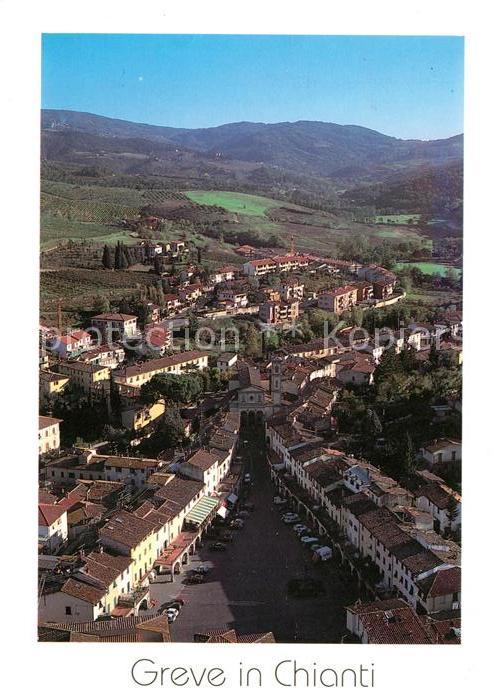 Greve Chianti Veduta Aerea Fliegeraufnahme