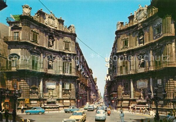 Palermo Sicilia Quattro Canti di Citta