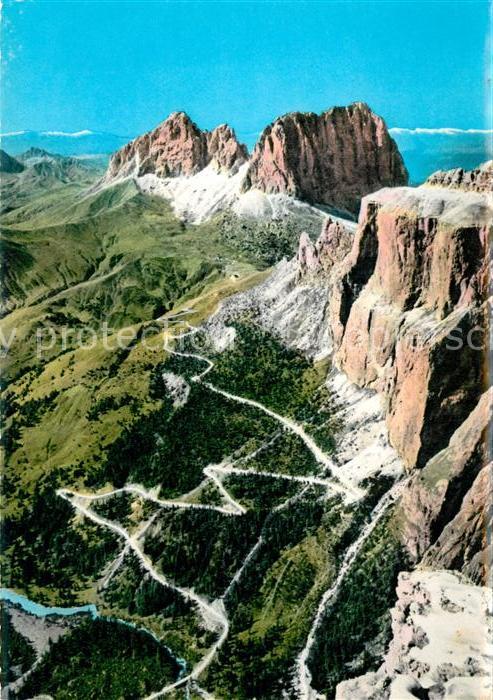 Sassolungo Langkofel Strada e Passo Sella