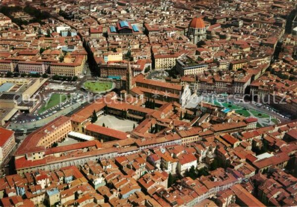 Firenze Florenz Fliegeraufnahme S. M. Novella