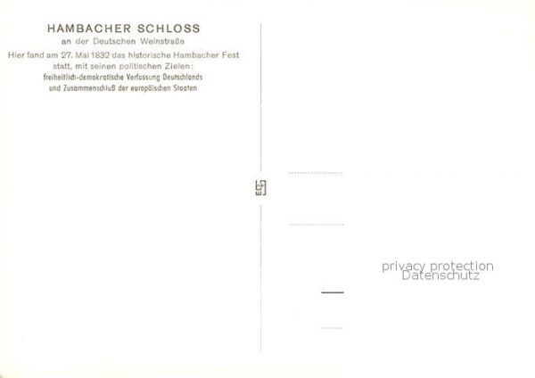 Hambach Neustadt Schloss – Bild 2