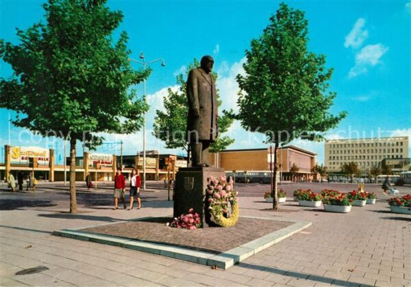 Eindhoven Netherlands Standbeeld Dr. Philips Station