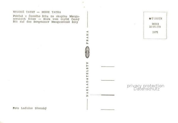 Hohe Tatra Skupina Mengusovskych stitov – Bild 2
