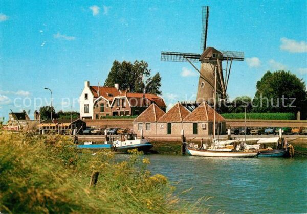 Zierikzee Hafen Windmühle
