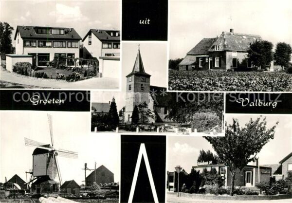 Valburg Windmühle Kirche