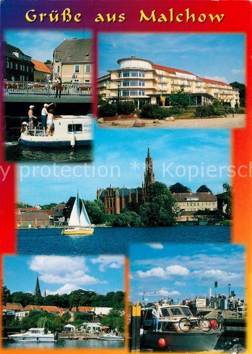 Malchow Hafen Boot