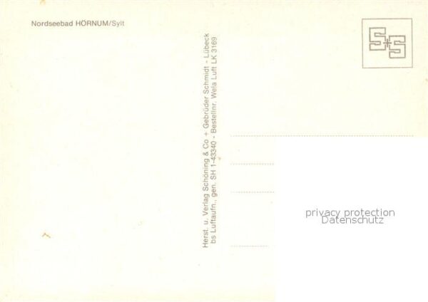 Hoernum Sylt Fliegeraufnahme – Bild 2