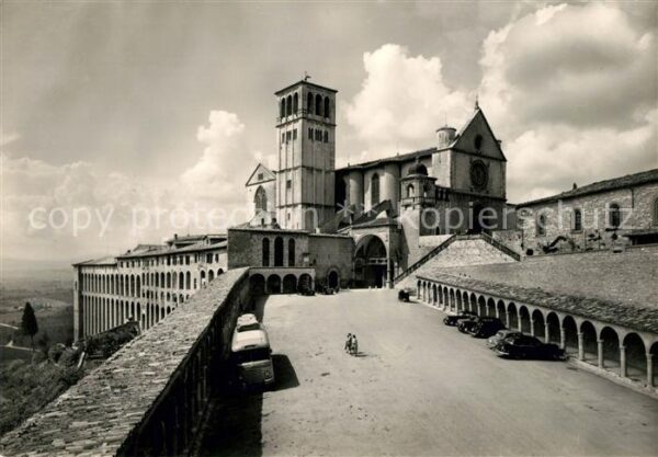 Assisi Umbria Basilika di San Francesco