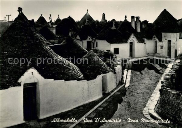 Alberobello Vico Anmunzio Zona Monumentale