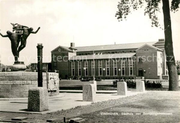 Eindhoven Netherlands Stadhuis Bevrijdingsmonument