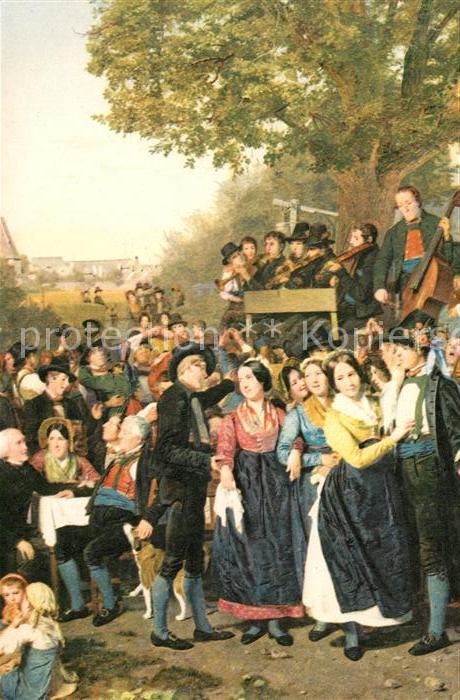 Kuenstlerkarte Ferdinand Georg Waldmüller Niederösterr