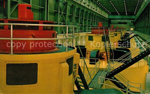 Pumpspeicherkraftwerk Staudamm Generator Room Glen Canyon Dam Page Ari