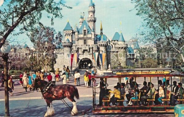 Pferdebahn Disneyland Anaheim Sleeping Beauty Cast