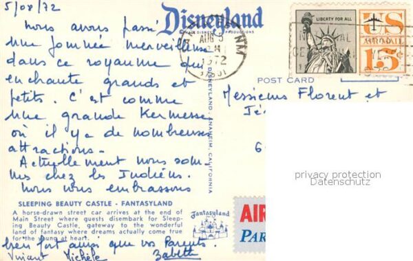 Pferdebahn Disneyland Anaheim Sleeping Beauty Cast – Bild 2