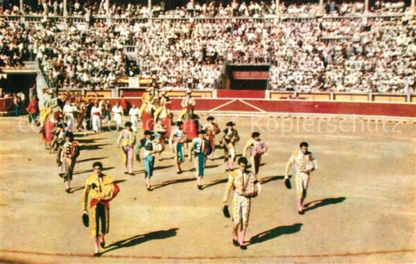 Stierkampf Corrida de Toros El Paseillo