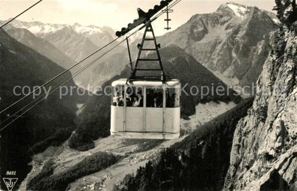 Seilbahn Penkenbahn Mayrhofen Grünberg Zillertal