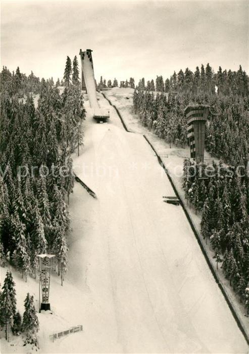Ski-Flugschanze Oberhof Thüringen