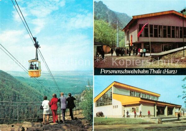 Seilbahn Thale Bergstation Talstation