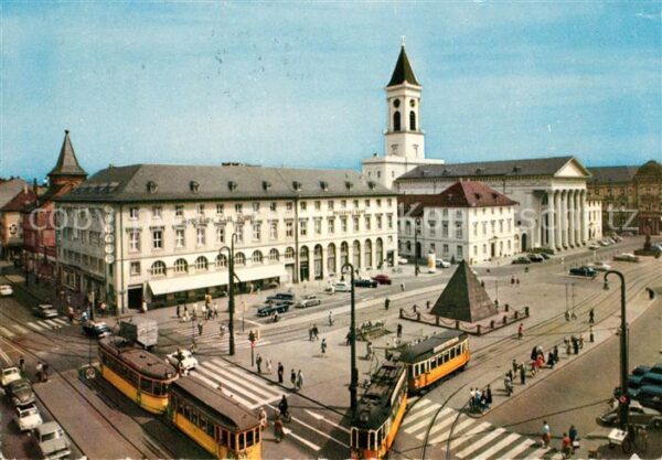 Strassenbahn Karlsruhe Marktplatz