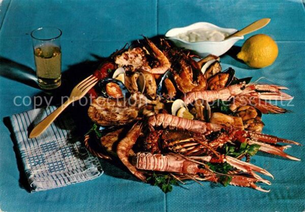 Lebensmittel Parrillada de Mariscos