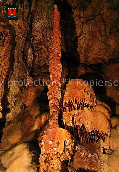 Hoehlen Caves Grottes Alicante Busot Cuevas de Canalobre Palm