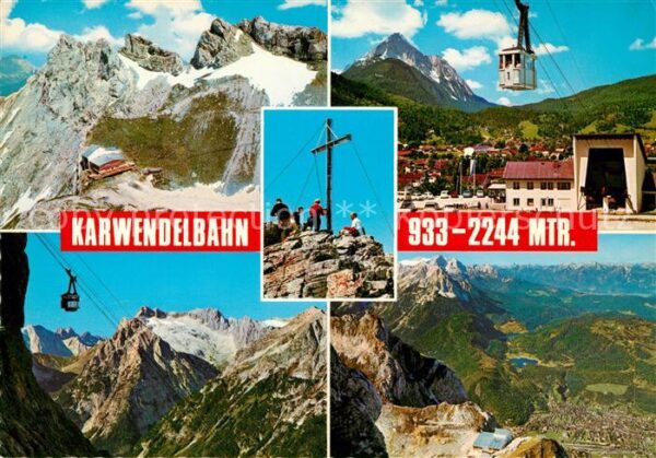 Seilbahn Karwendel Mittenwald Berggaststätte Tal