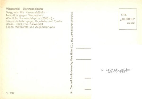 Seilbahn Karwendel Mittenwald Berggaststätte Tal – Bild 2