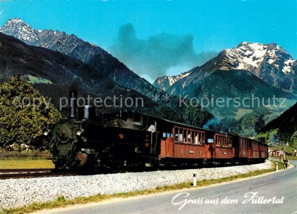 Lokomotive Zillertalbahn Grünberg