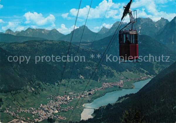 Seilbahn Funivia Auronzo-Col Agudo Cadore Dolomi