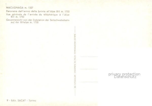 Seilbahn Macugnaga Alpe Bill – Bild 2