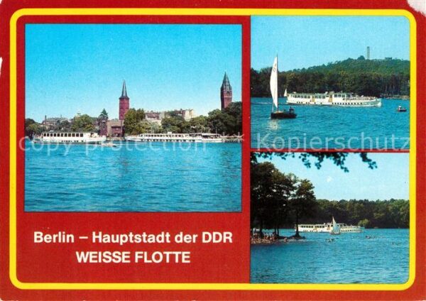 Motorschiffe Weisse Flotte Berlin Köpenicker Becken