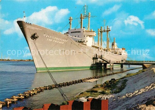 Schiffe Ships Navires Traditionsschiff Typ Frieden Rostock-Sc