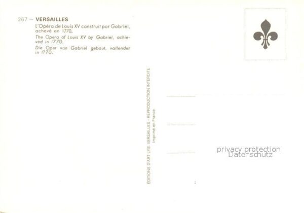 Oper Versailles Opera de Louis XV – Bild 2