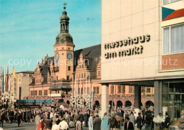 Leipzig Messehaus am Markt Altes Rathaus