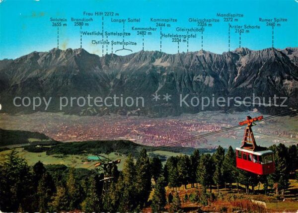 Seilbahn Patscherkofel Innsbruck Nordkette