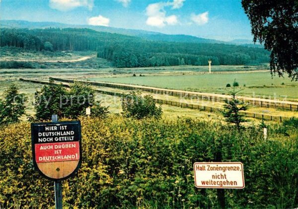 Grenze Douane Zoll Zonengrenze Harz