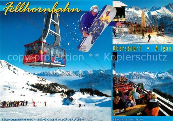 Seilbahn Fellhorn Oberstdorf Bergstation Faisten