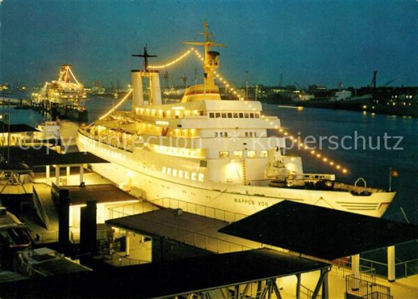 Schiffe Ships Navires Wappen von Hamburg Hafen