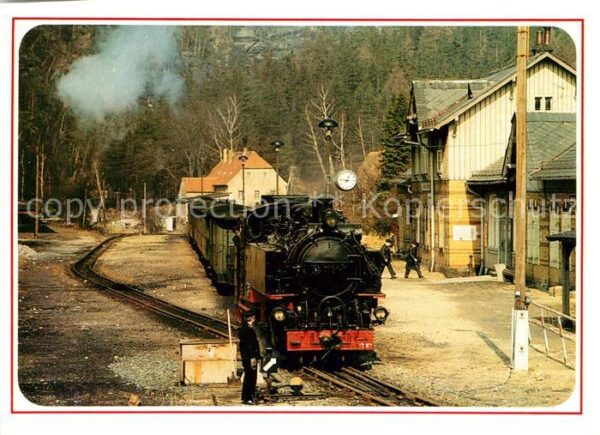 Lokomotive Lok 99 1731 Bahnhof Oybin