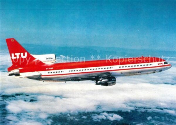 Flugzeuge Zivil LTU TriStar L-1011-1