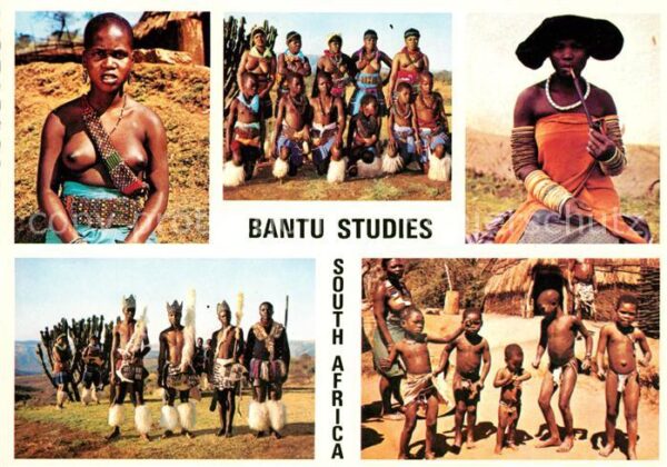 Typen Afrika Bantu South Africa