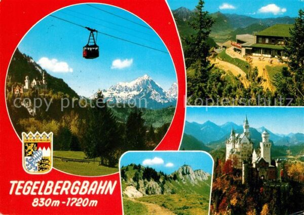 Seilbahn Tegelberg Schloss Neuschwanstein