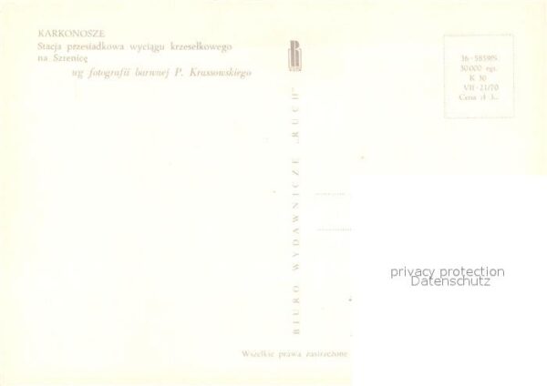 Sessellift Karkonosze Szrenica – Bild 2