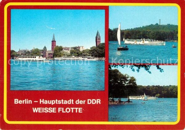 Motorschiffe Berlin Weisse Flotte Köpenicker Becken