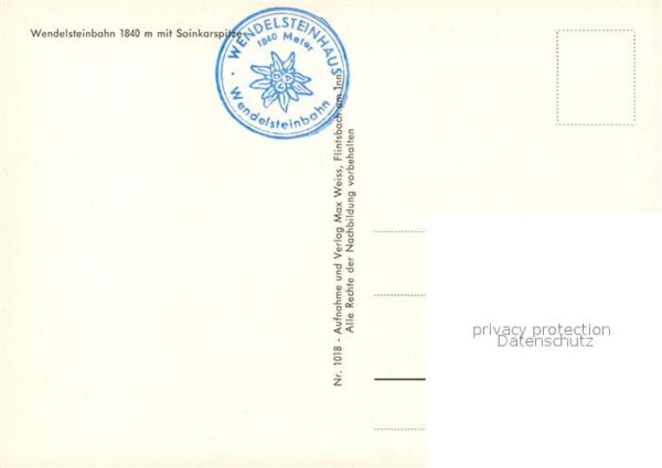 Zahnradbahn Wendelsteinbahn Soinkarspitze – Bild 2