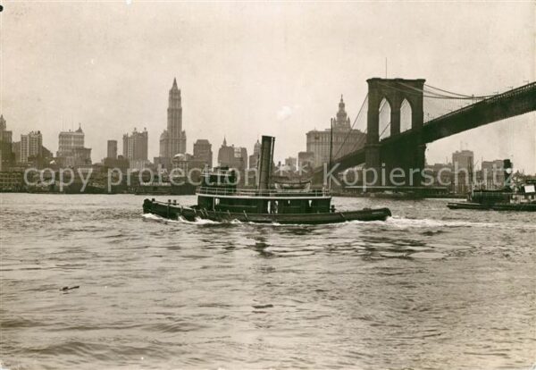 Dampfer Binnenschifffahrt New York