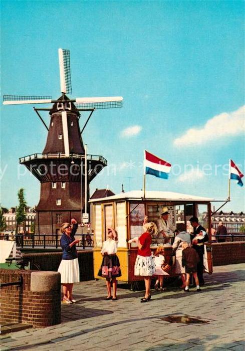 Amsterdam Niederlande Amsterdamer Mühle